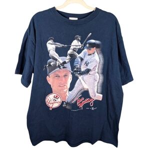 1997 MLB Joy Athletic Tino Martinez New York Yankees Babe Ruth By CMG T-shirt XL